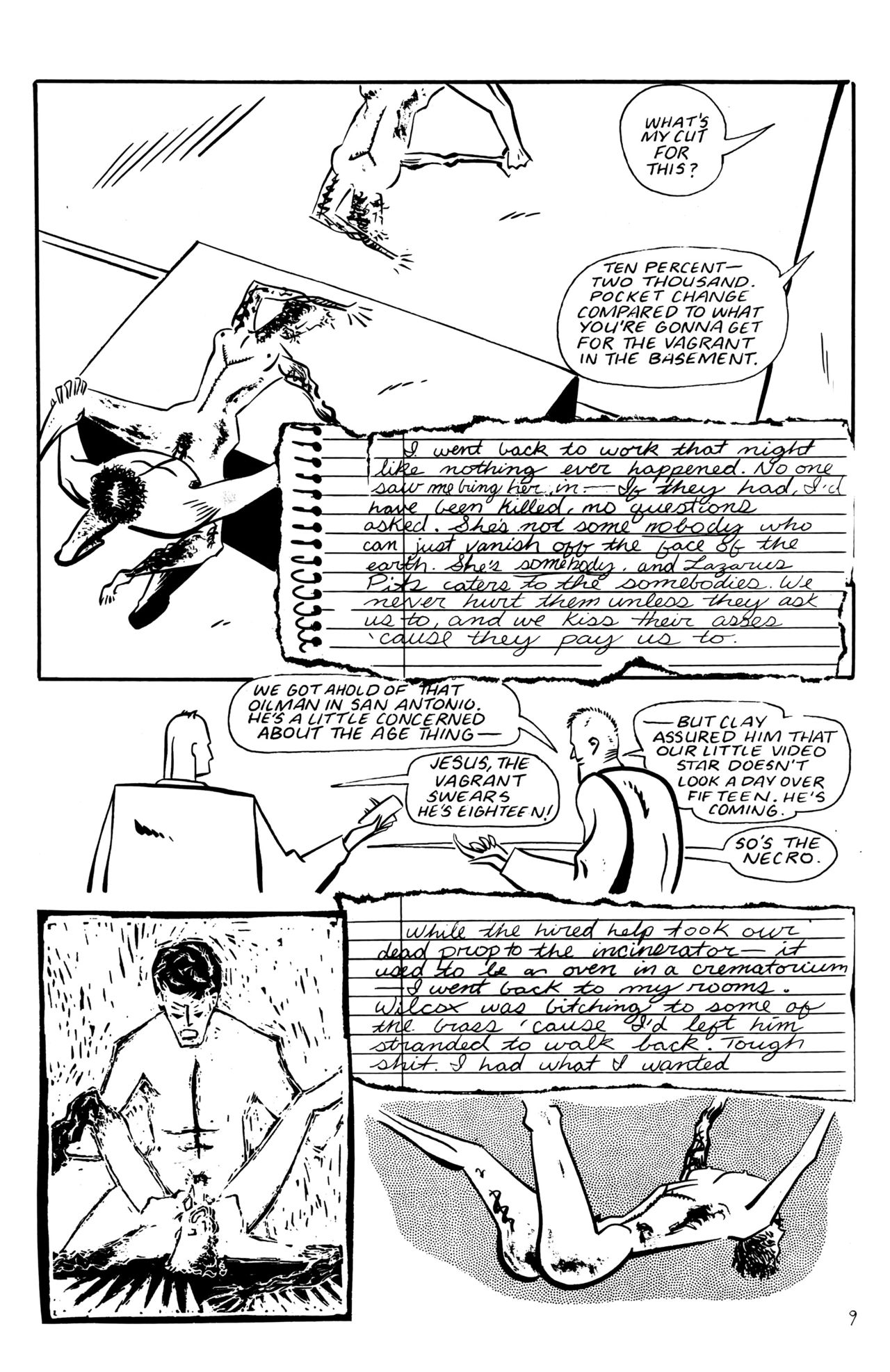 The Lazarus Pits:The Casket Girl page 11 full
