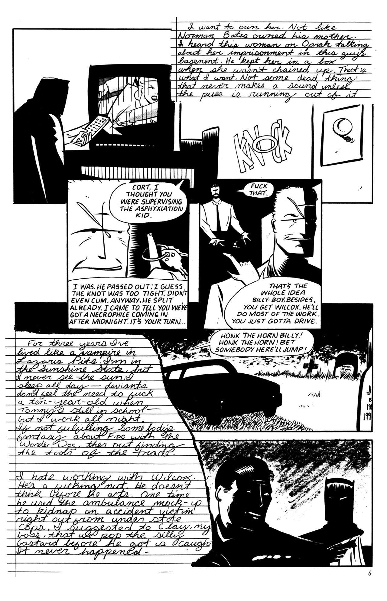 The Lazarus Pits:The Casket Girl page 8 full
