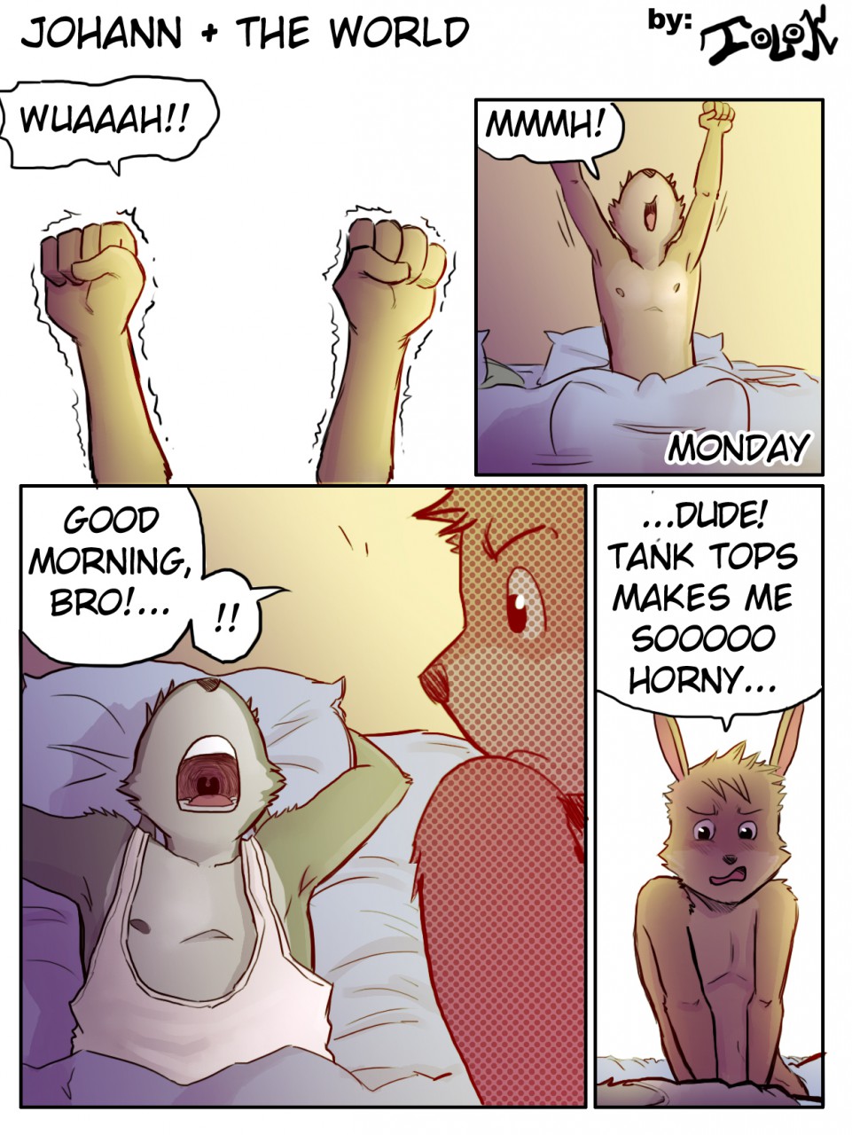 Johann + The world page 1 full