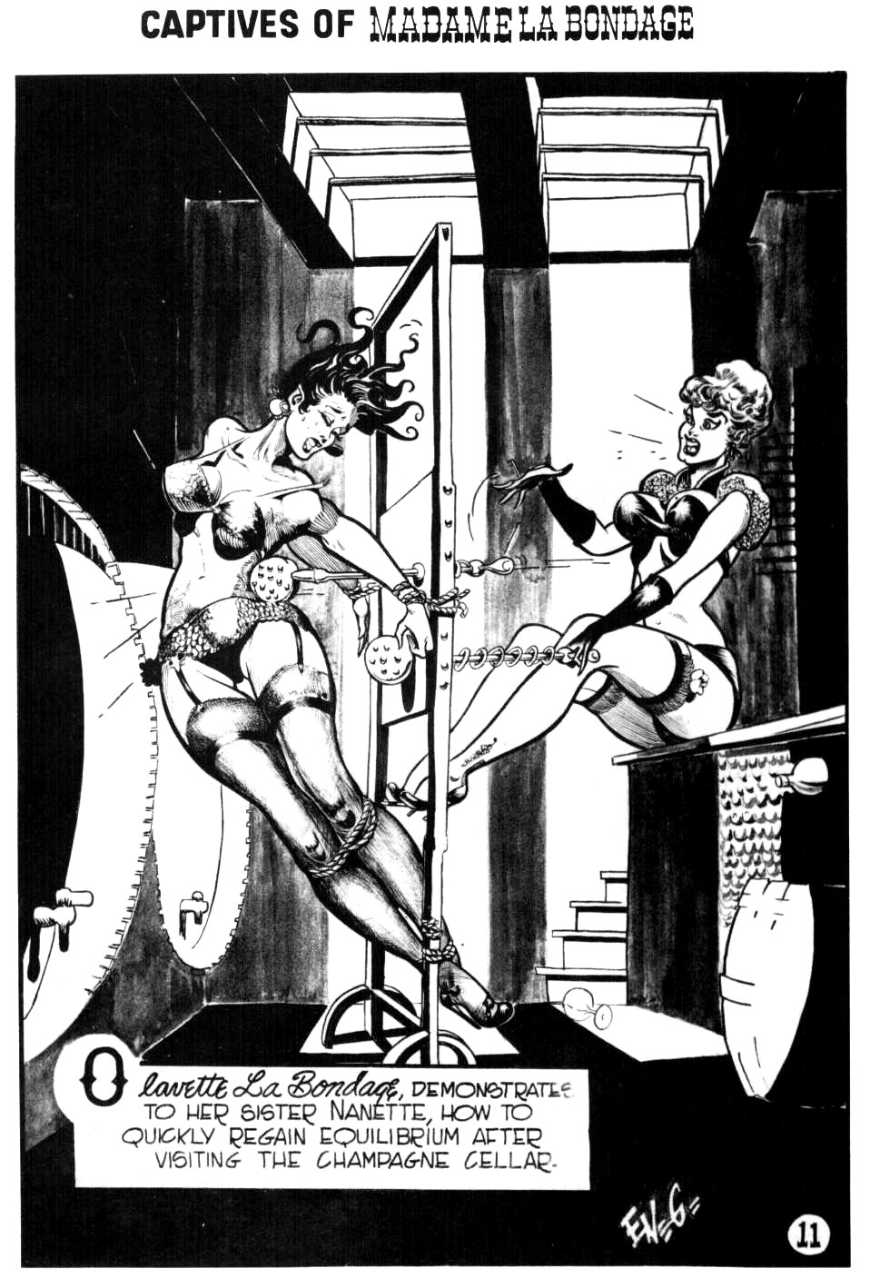 Captives of Madame la Bondage page 11 full