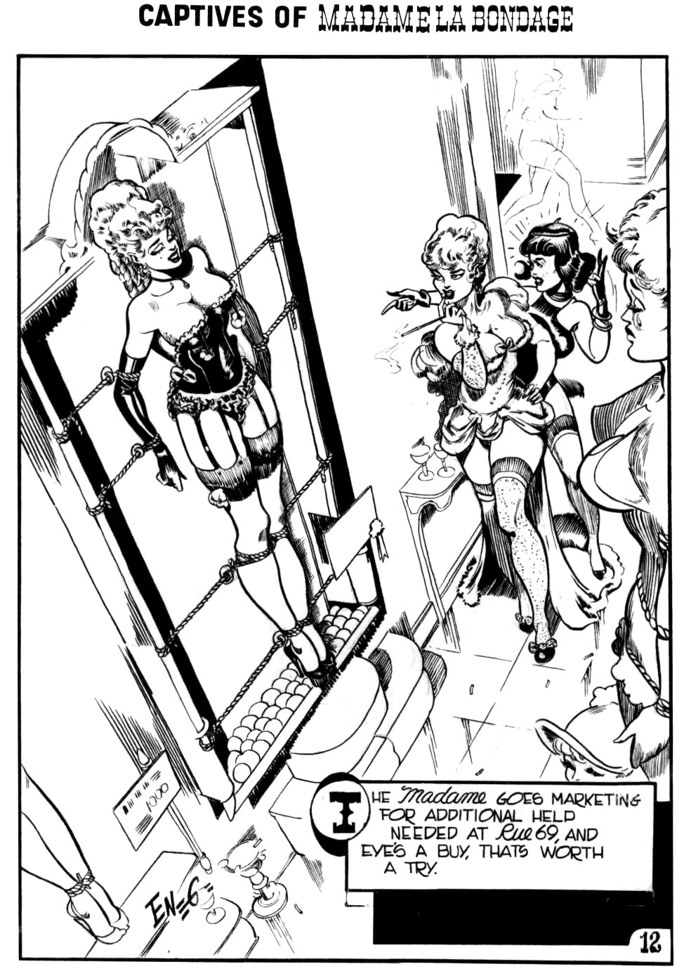 Captives of Madame la Bondage page 12 full