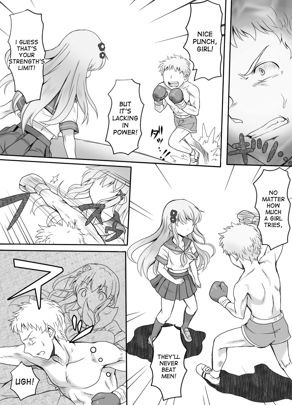 Naburi Tokidoki Shasei ~Kouhai no Joshi ni Makete Shasei Saserareta Ore~ page 11 full