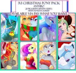 CHRISTMAS ANTHRO ArtPack