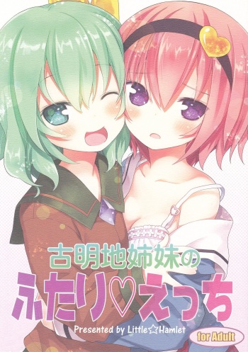 (C89) [Little Hamlet (Kiira)] Komeiji Shimai no Futari Ecchi (Touhou Project) cover