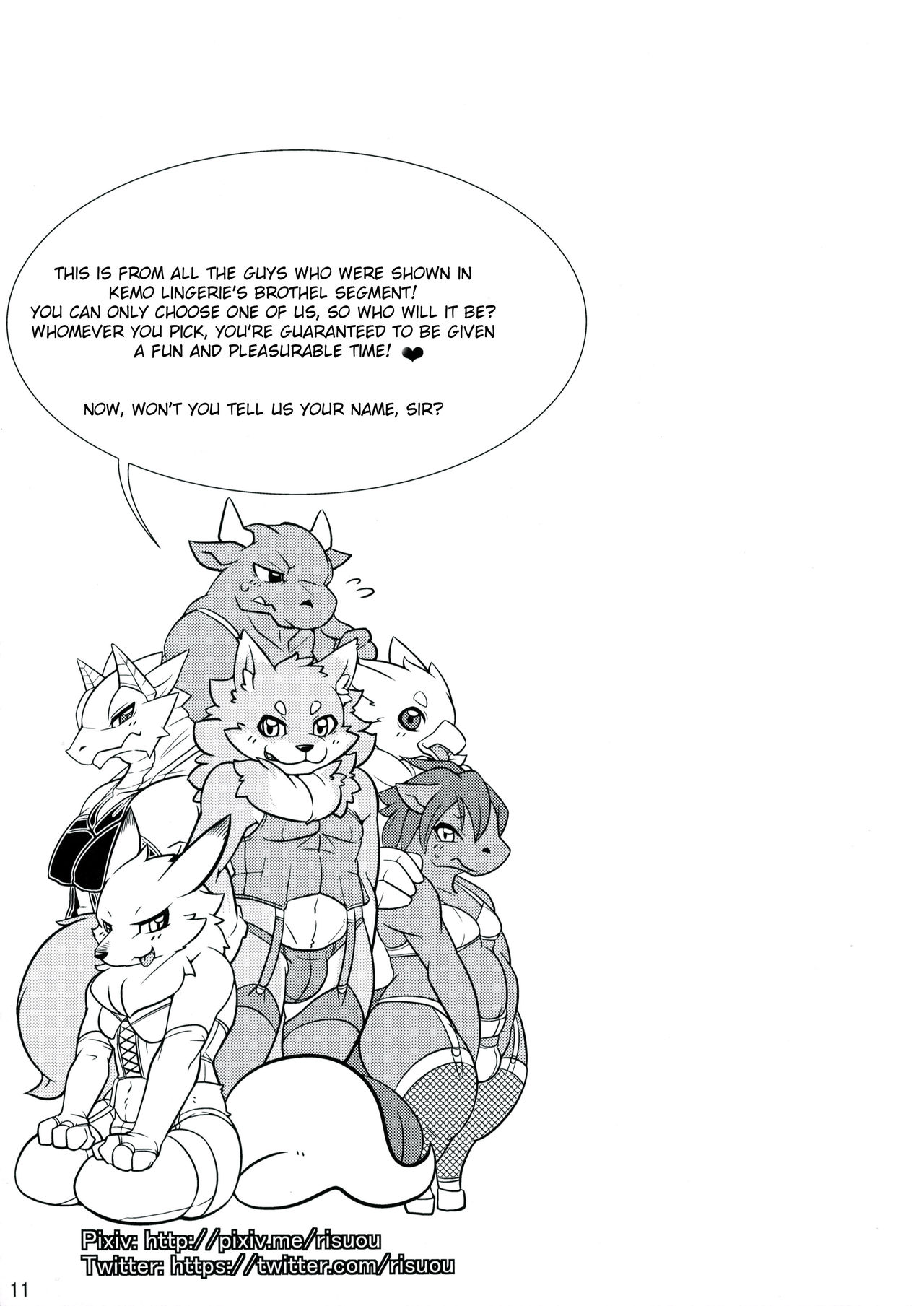 ♂ Kemo Lingerie Book page 12 full