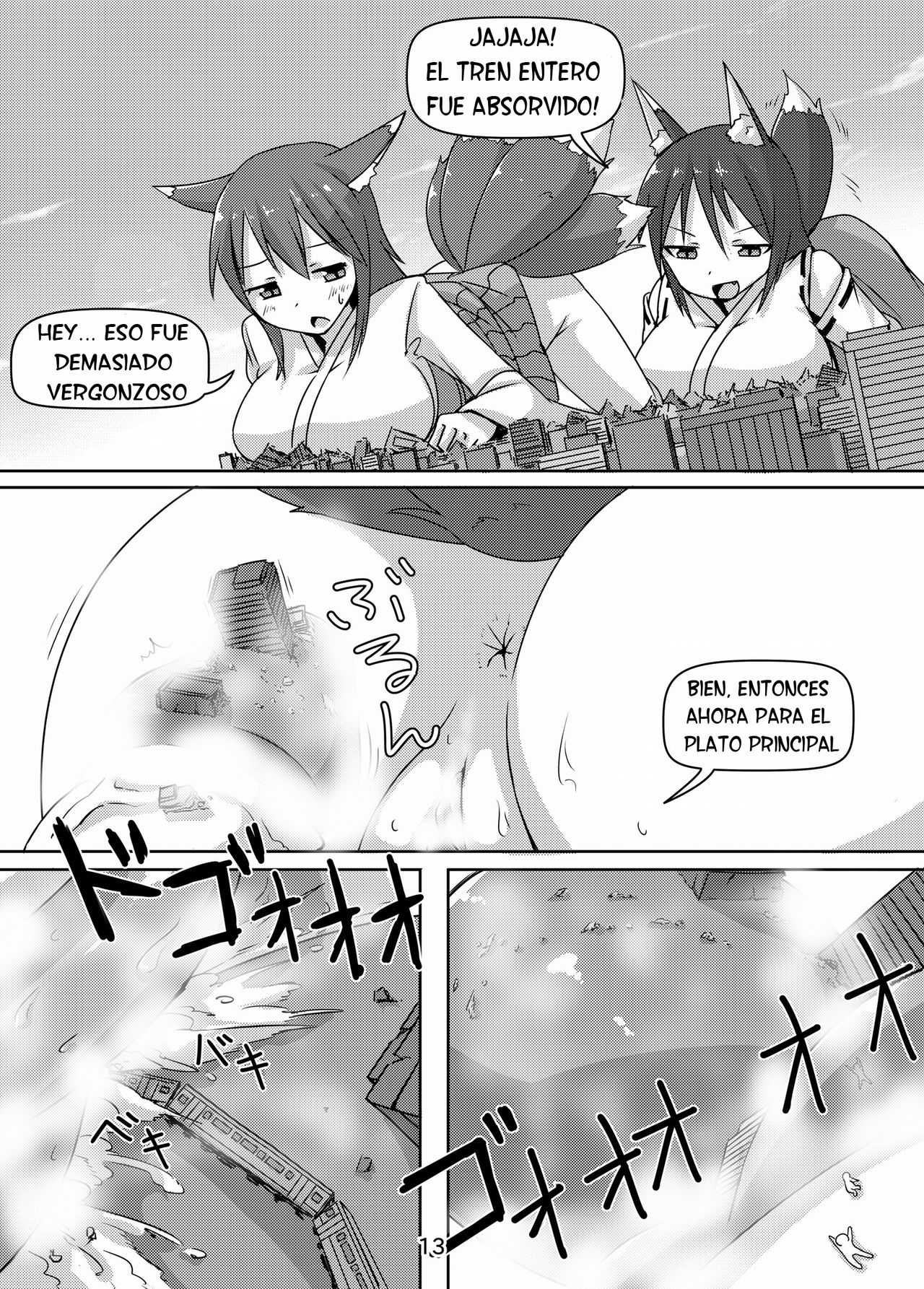 Kyogitsune no Taikutsu | El Aburrimiento De Las Zorras Gigantes page 12 full