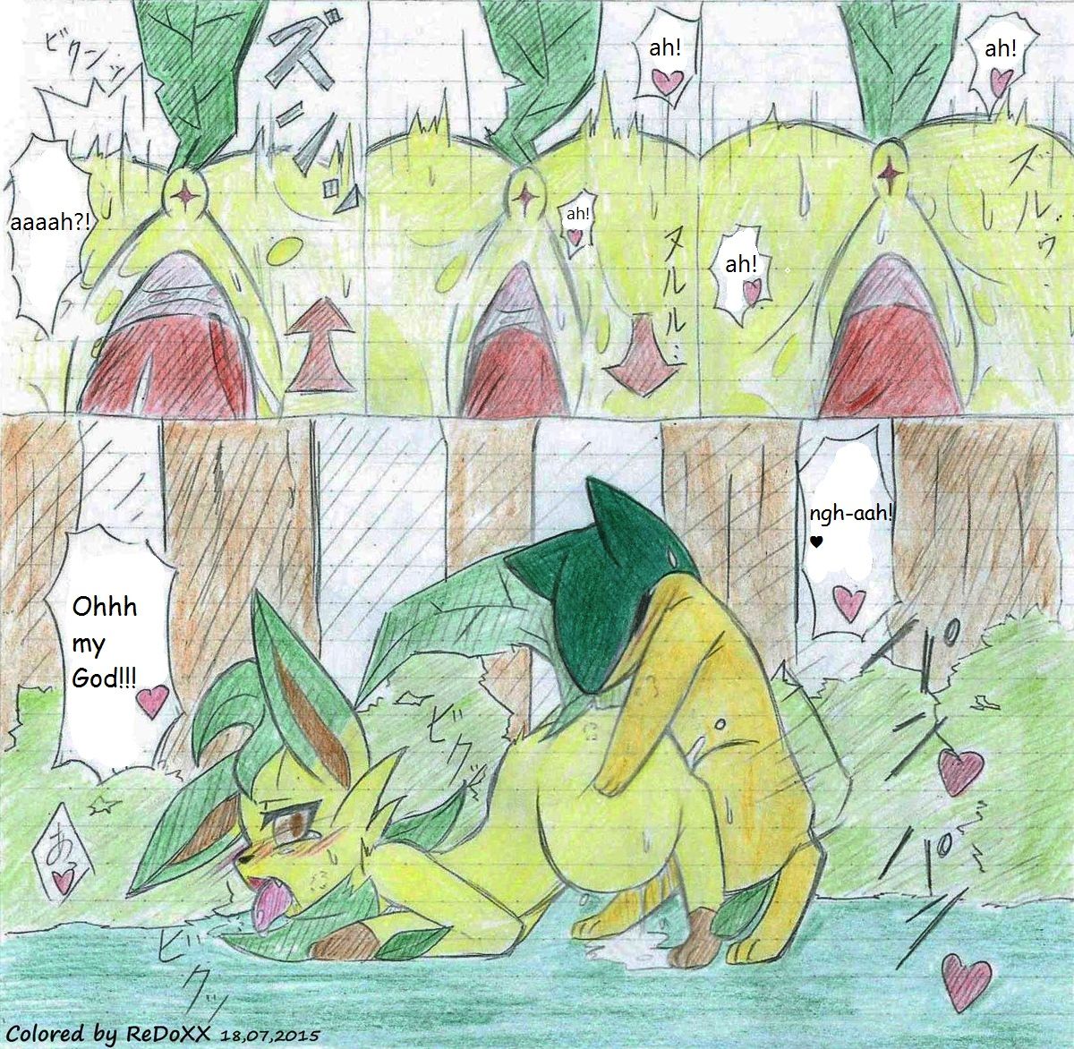 Leafeon X Quilava/ / page 10 full