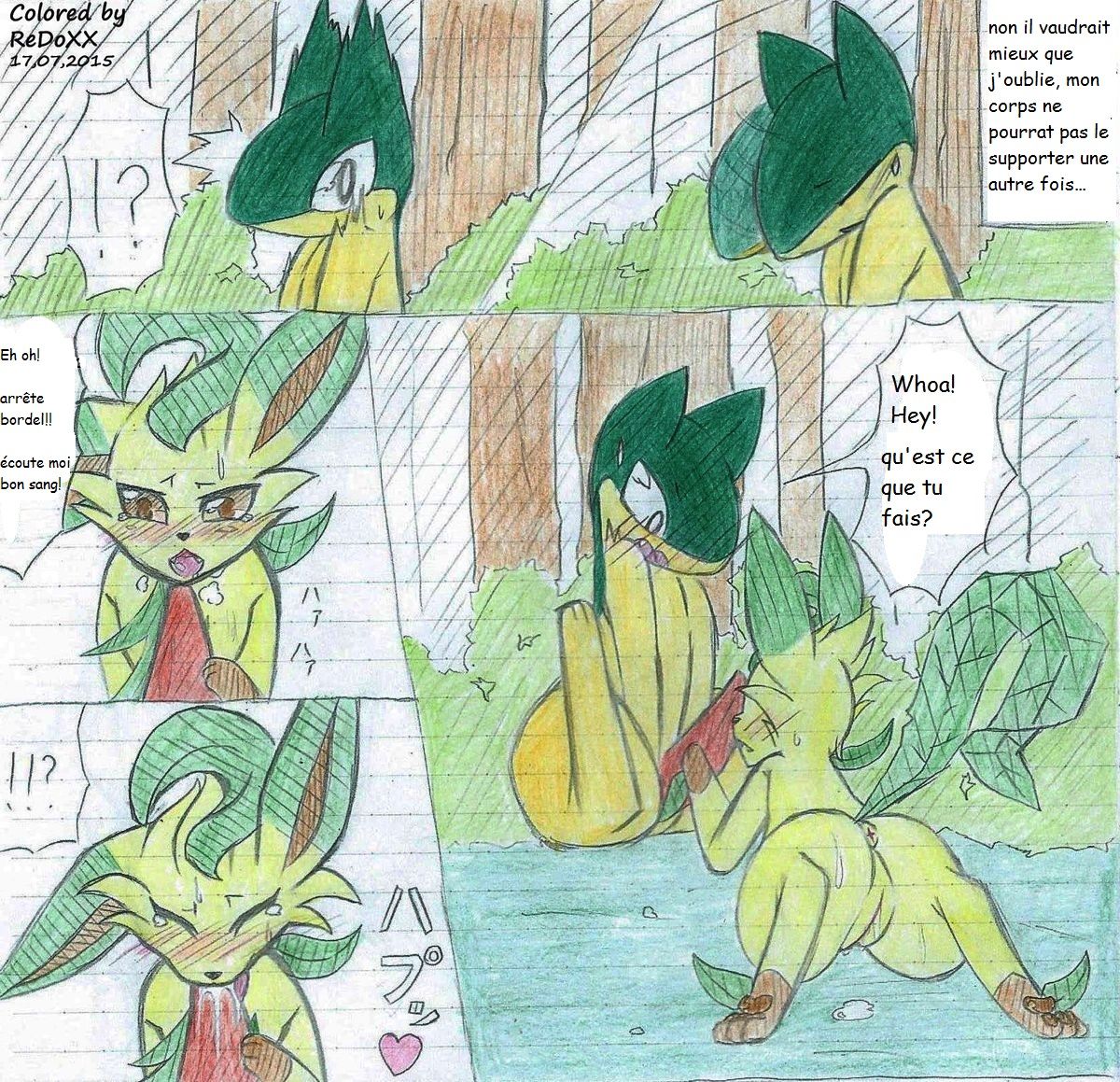 Leafeon X Quilava/ / page 4 full