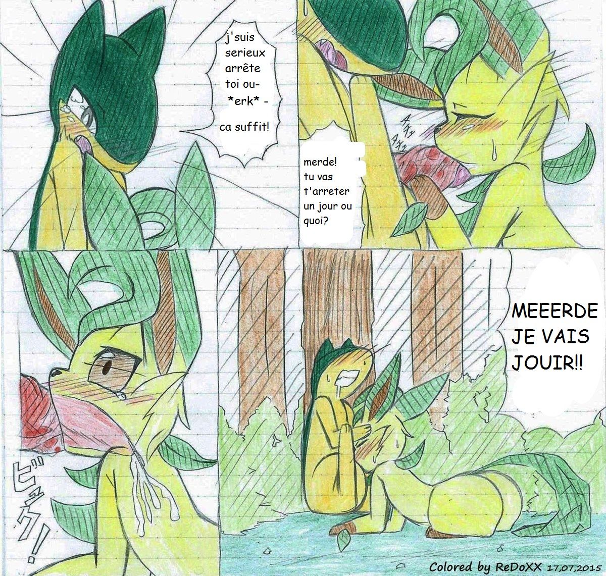 Leafeon X Quilava/ / page 5 full