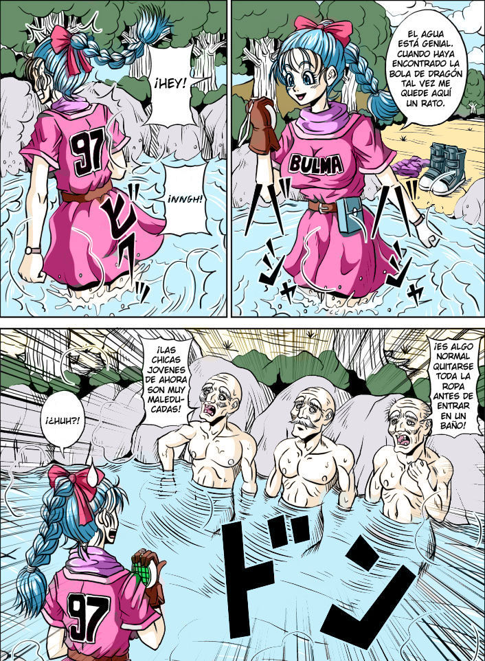 Onsen Jijii VS Bulma | Los Viejos Verdes de las Fuentes Termales VS Bulma page 3 full