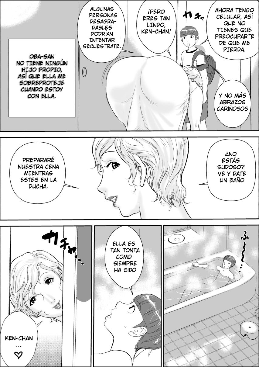 Boku to Oba-san no AmaAma Natsuyasumi page 4 full