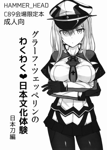 (C89) [HAMMER_HEAD (Makabe Gorou)] Graf Zeppelin no Wakuwaku Nihon Bunka Taiken (Kantai Collection -KanColle-) cover