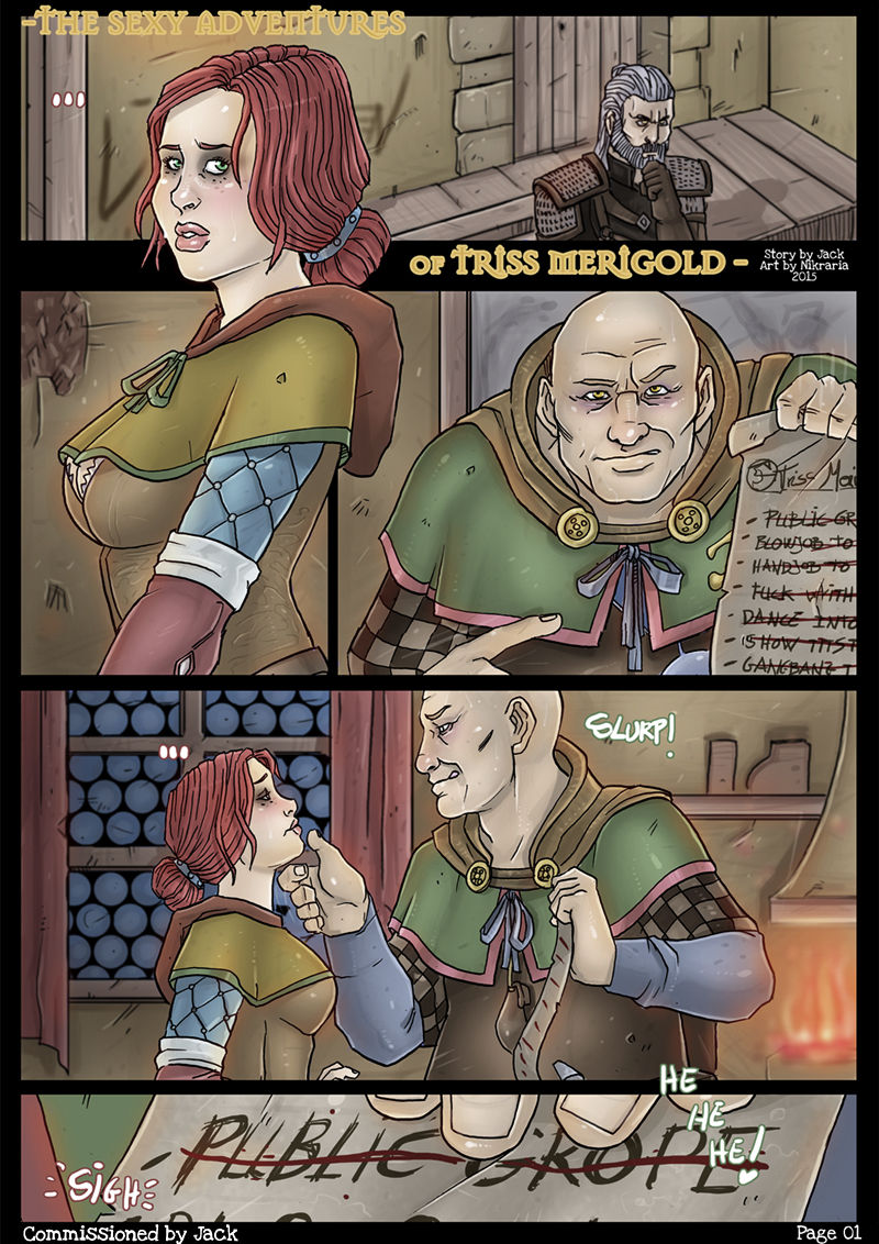 The Sexy Adventures of Triss Merigold page 1 full