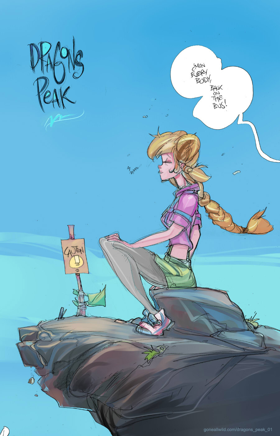 Dragons Peak page 1 full