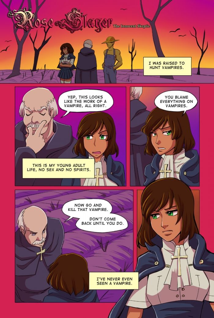 Rose Slayer: Part 2 - The Innocent Skeptic page 1 full