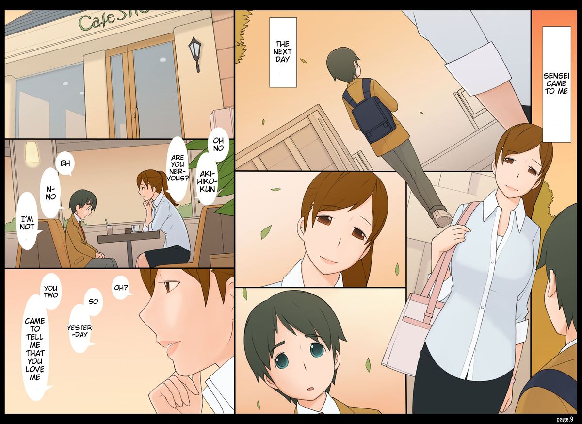 Ponpharse Vol. 8 - "Yuuwaku -Futari dake no Himitsu-" Hen PART1 | Ponpharse Vol. 8 - Seduction - A Secret Between the Two of Us - Part 1 page 9 full