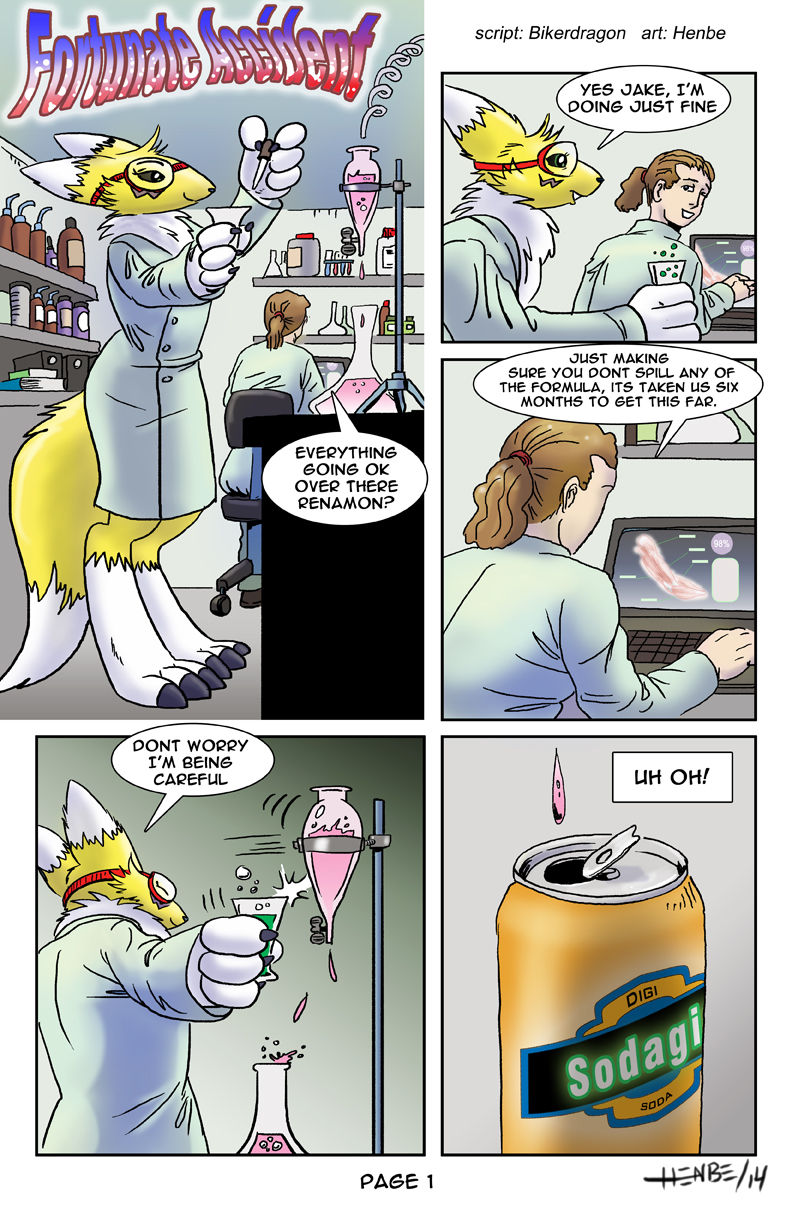 Fortunate Accident page 1 full