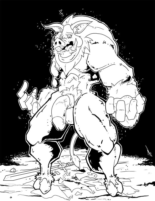 Boar-ing page 3 full