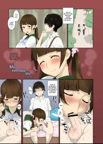 (C82) [P Shoukai (Marumiya)] Boku no Nichijou | My everyday life (Momo-an 25) [English] =SW= & =TV= [Colorized] cover