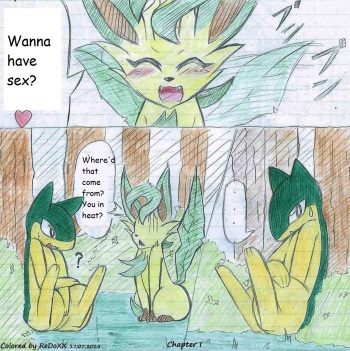 Leafeon X Quilava (english) cover