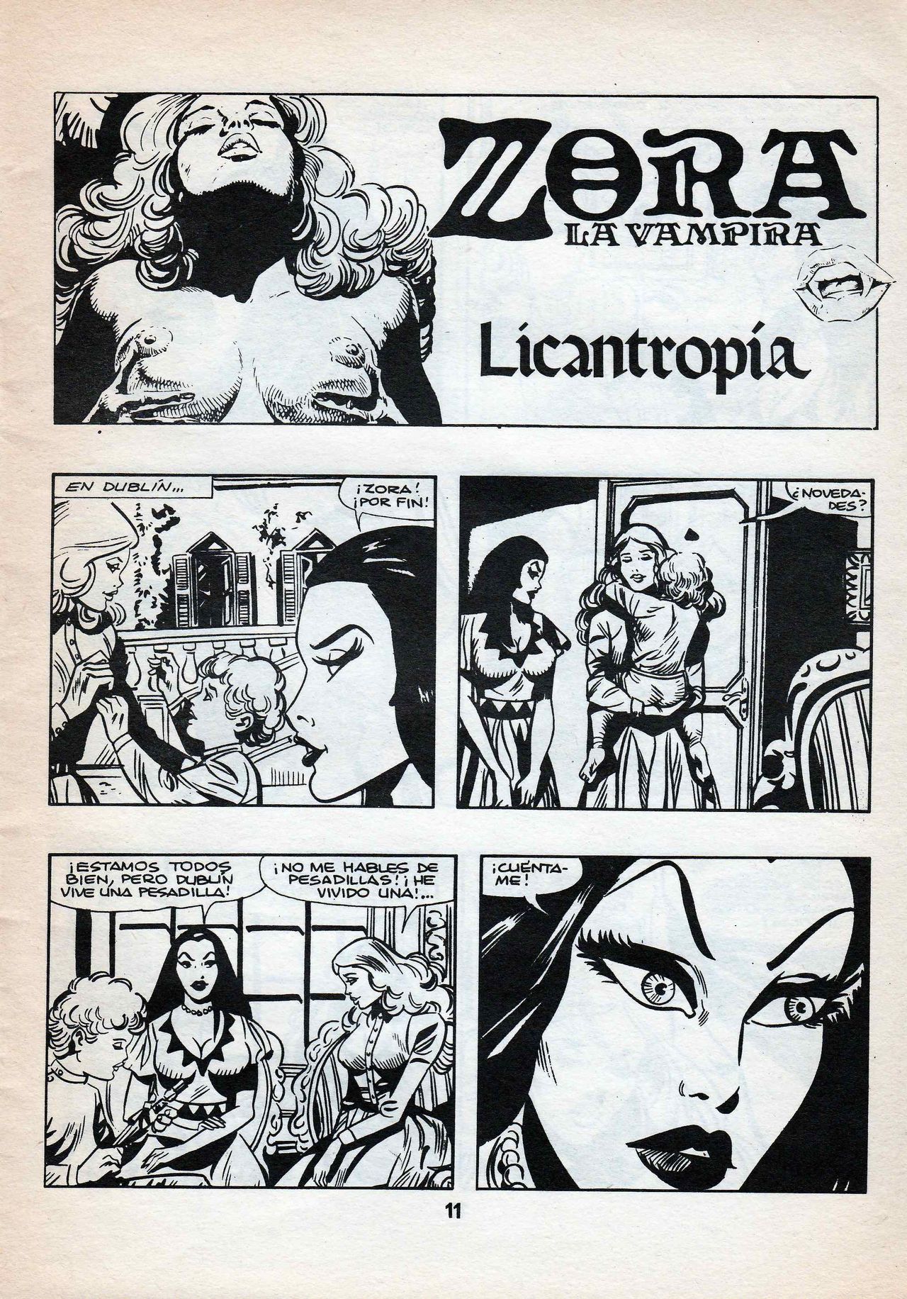 Zora La Vampira #0017 page 11 full