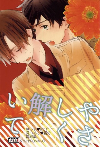 (SUPER24) [Rossie (Haruori)] Yasashiku Hodoite (Axis Powers Hetalia) cover