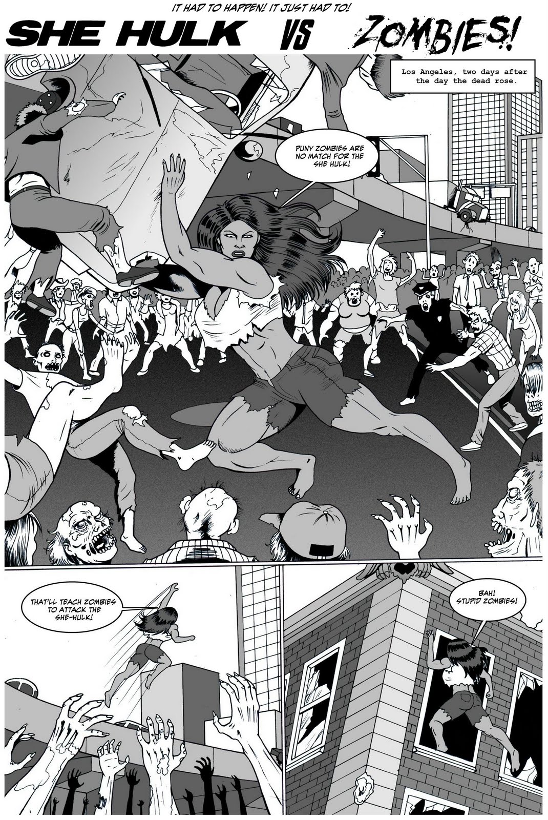 Zombies page 1 full