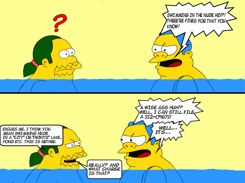 Comic Book Guy and Chief Wiggum page 12 full