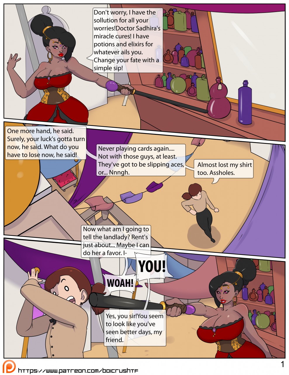 A Cure Full of Wishes page 1 full