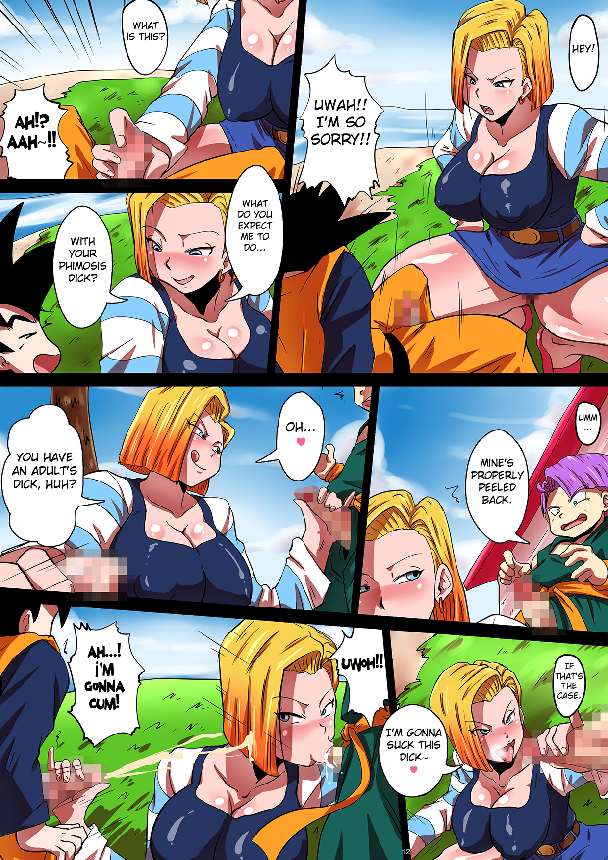 SHOTACON HOLE Shinkon Hitozuma 18-gou no Tsukinai Seiyoku page 12 full