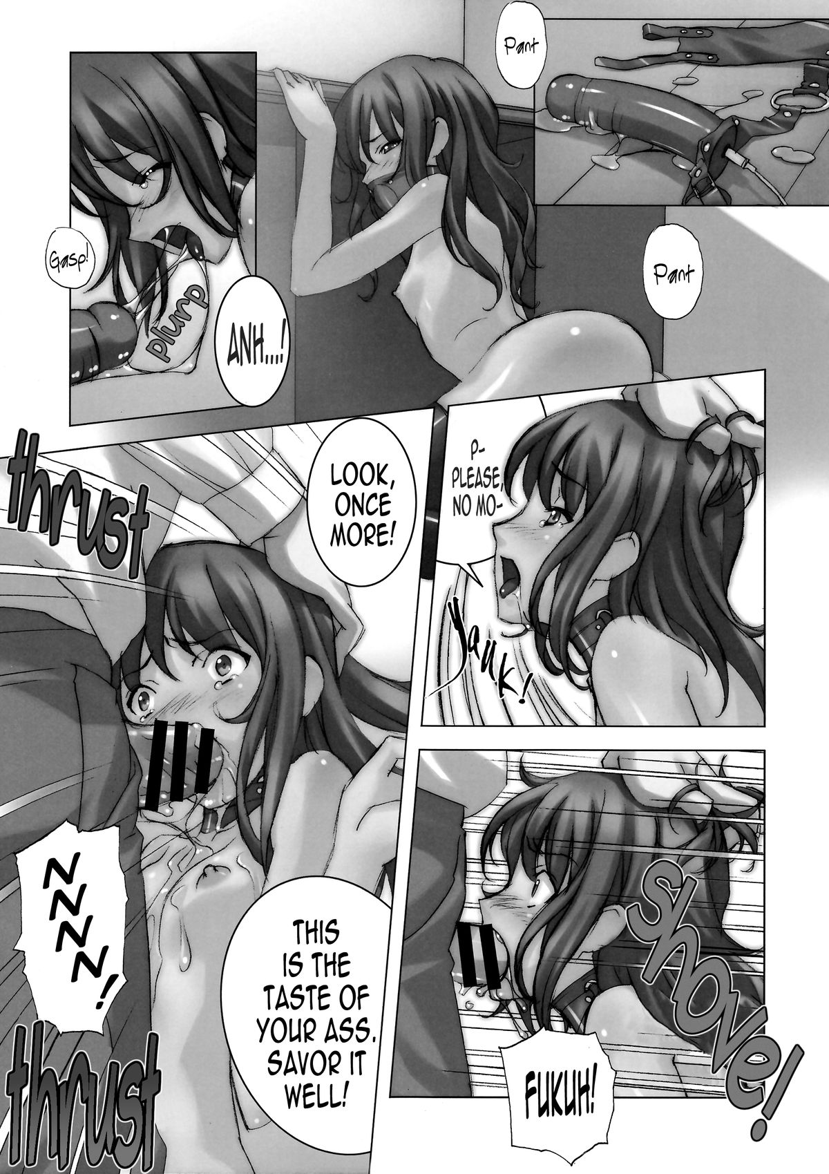 Honjitsu no Nikudorei Choukyou | Today's Flesh Slave Training page 12 full