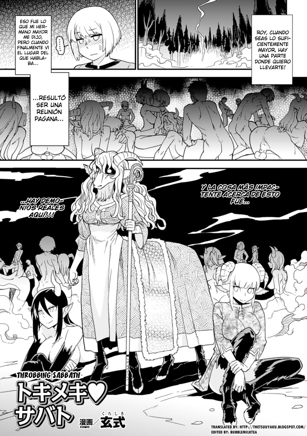 Tokimeki Sabbath | Throbbing Sabbath page 1 full
