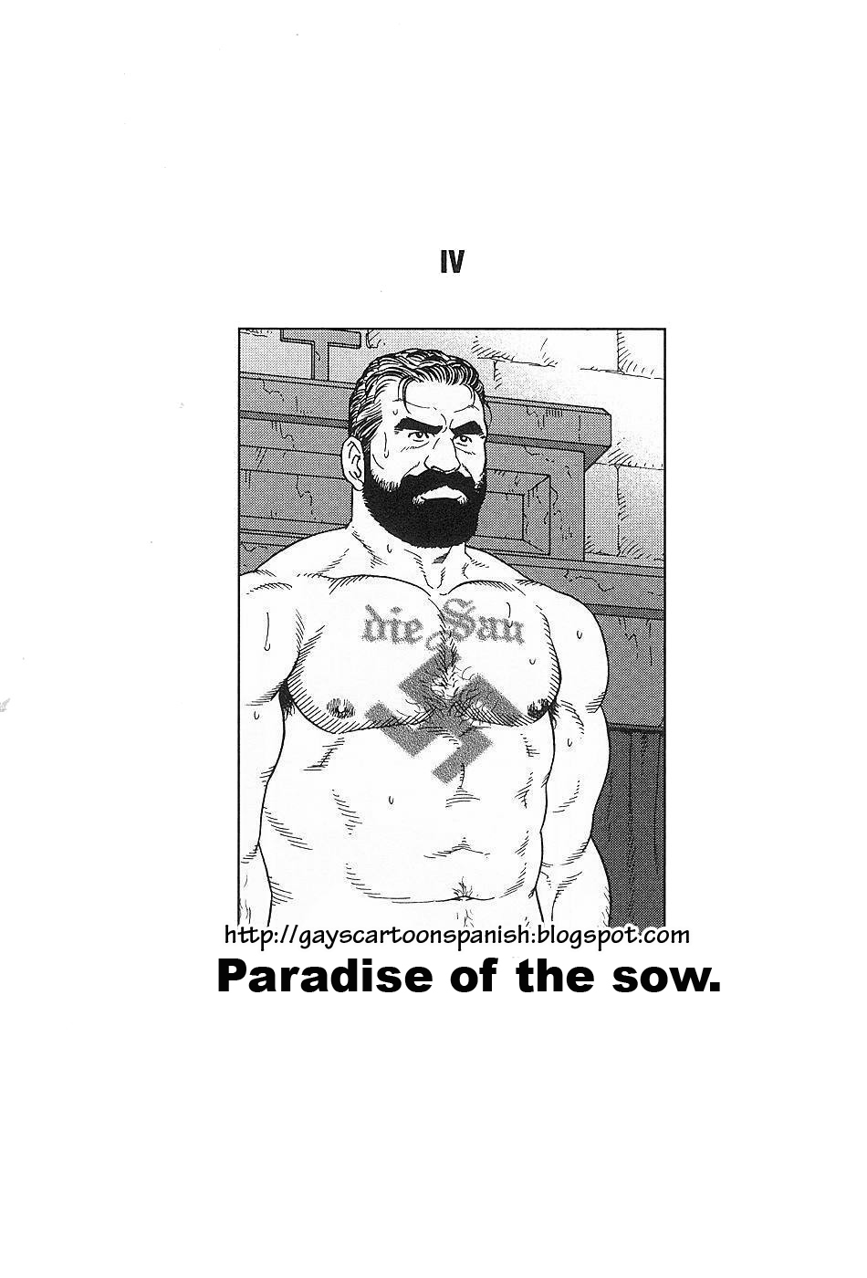 Gengoroh Tagame - Paradise of Sow - Spanish - Yaoi Bara page 1 full