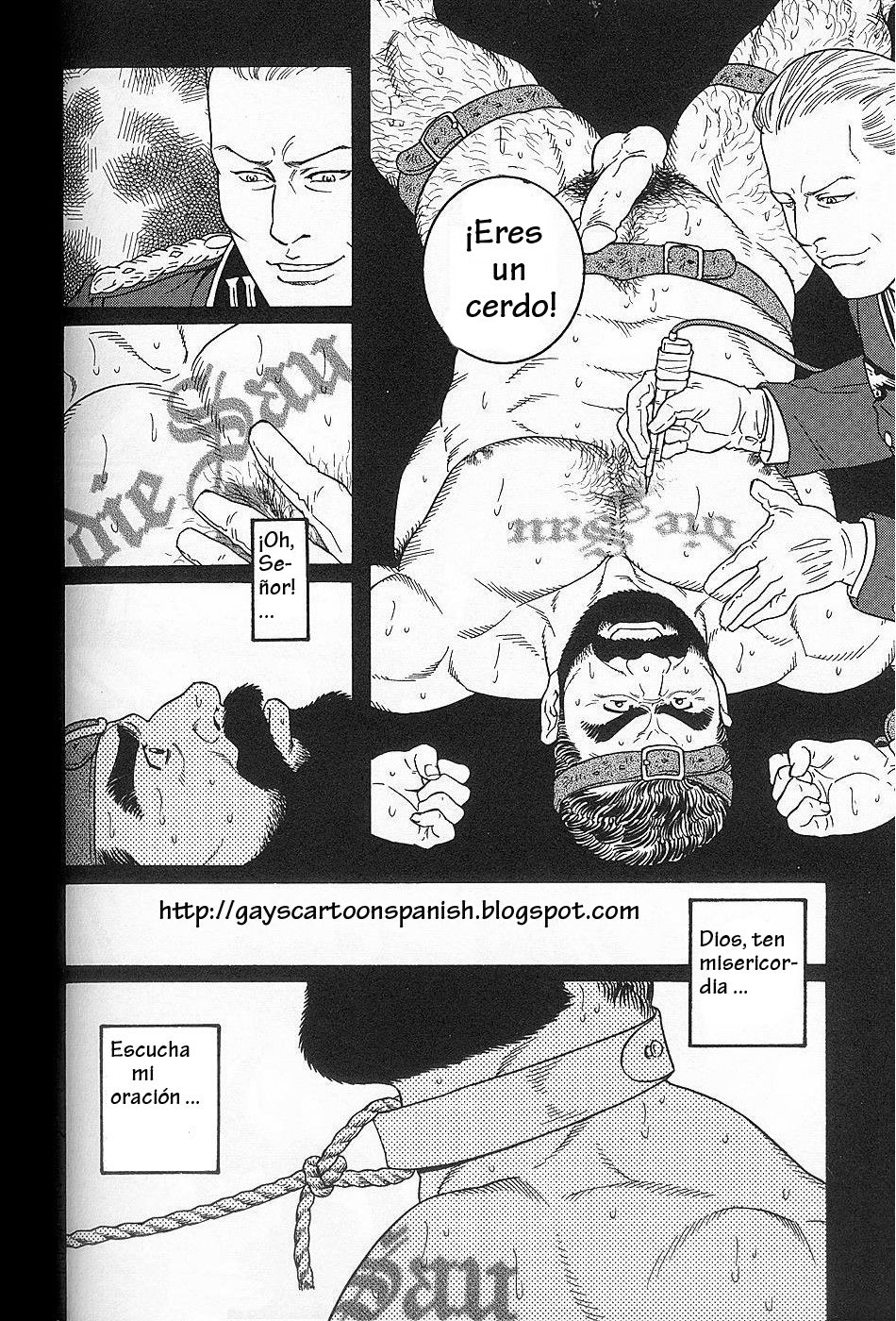 Gengoroh Tagame - Paradise of Sow - Spanish - Yaoi Bara page 11 full