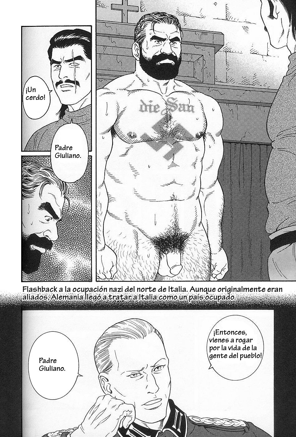 Gengoroh Tagame - Paradise of Sow - Spanish - Yaoi Bara page 7 full