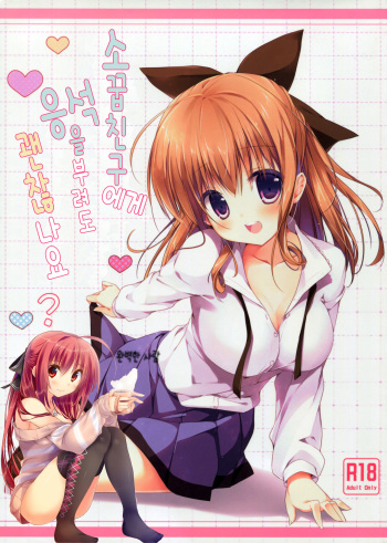 (C85) [Brown sugar (Miyasaka Naco)] Osananajimi ni Amaete mo Ii desu ka? [Korean] [완벽한 사람] cover