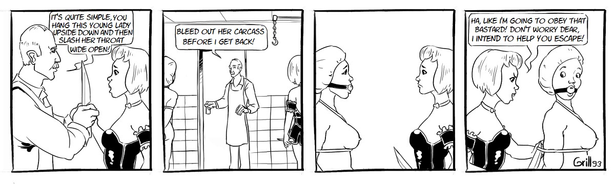 Meat Girls Ch. 3  DANGEROUS DESIRE page 9 full