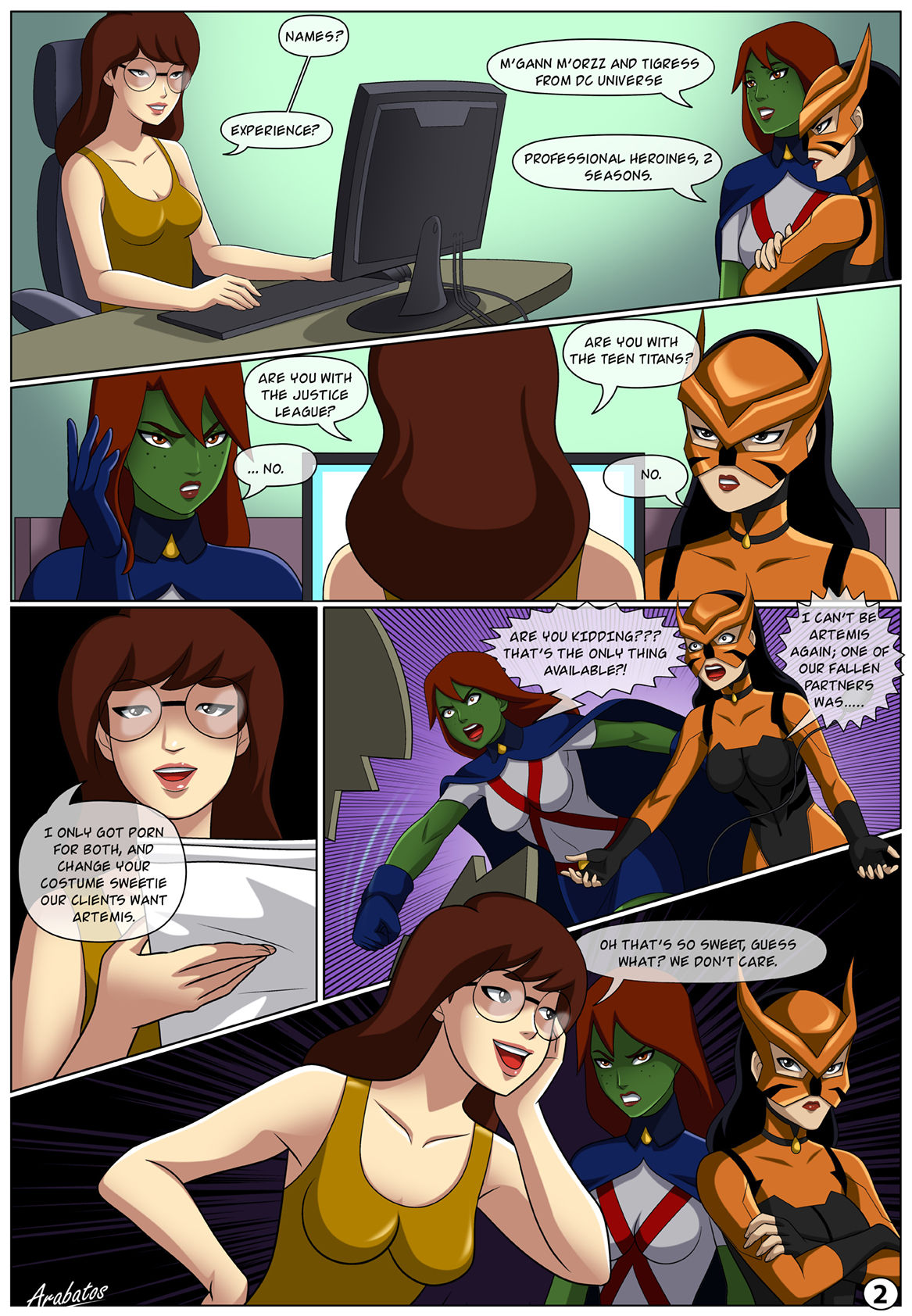 Low Class Heroines page 3 full