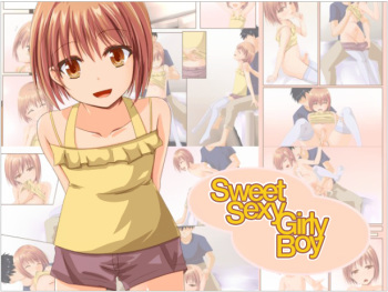 [Mizuchirimen] Ama Ero Otokonoko | Sweet Sexy Girly Boy [English] {Shotachan} cover