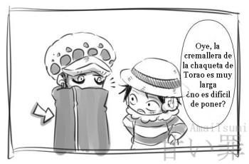 Zipper (one piece) - Spanish cover