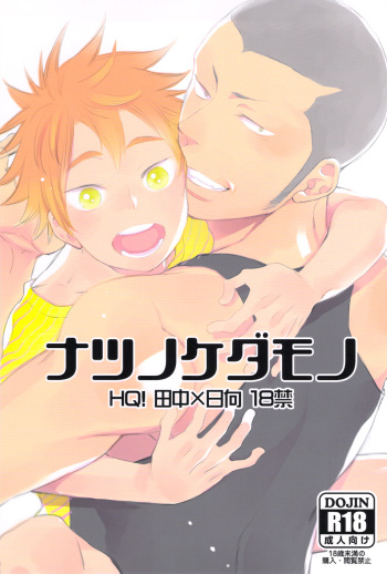 (C84) [Junai Meringue-don (Kijima Hyougo‎)] Natsu no Kedamono | Beasts of Summer (Haikyuu!!) [English] [Baka Dumb Aho Scans] [Decensored] cover
