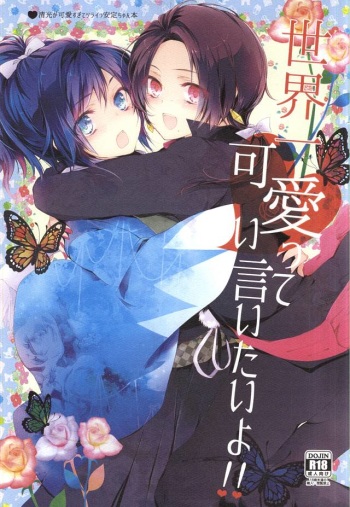 (C88) [Ninomae (Muni)] Sekaiichi Kawaii tte Iitai yo!! (Touken Ranbu) cover