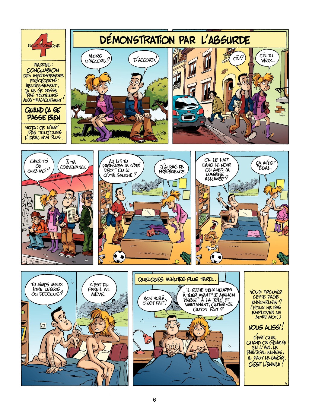 Comment s'envoyer en l'air sans s'ennuyer ? page 6 full