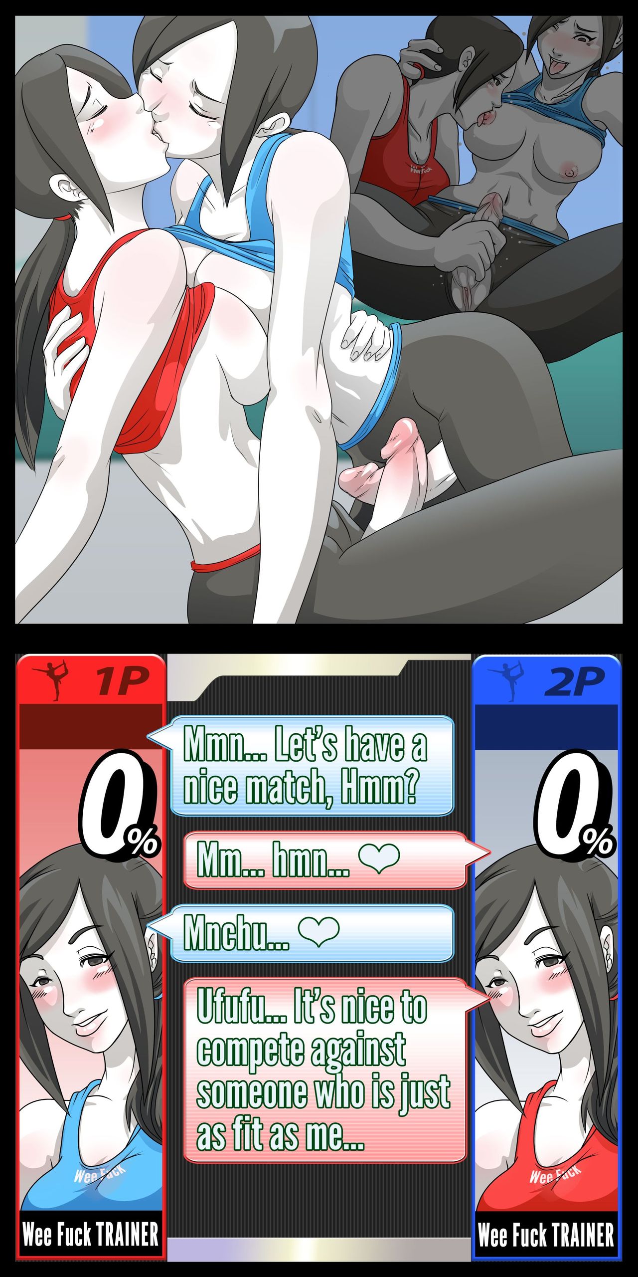 Super Sexual Battle Mirror Match page 2 full