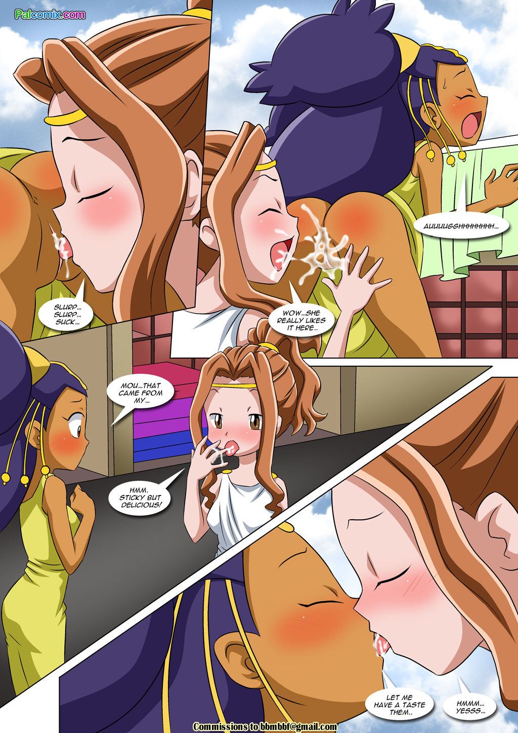 Lesbian Fantasy Island #3 - Love in De-nile page 7 full