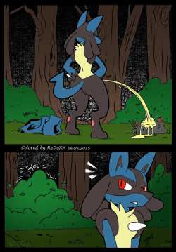 A Wild Lucario Appears