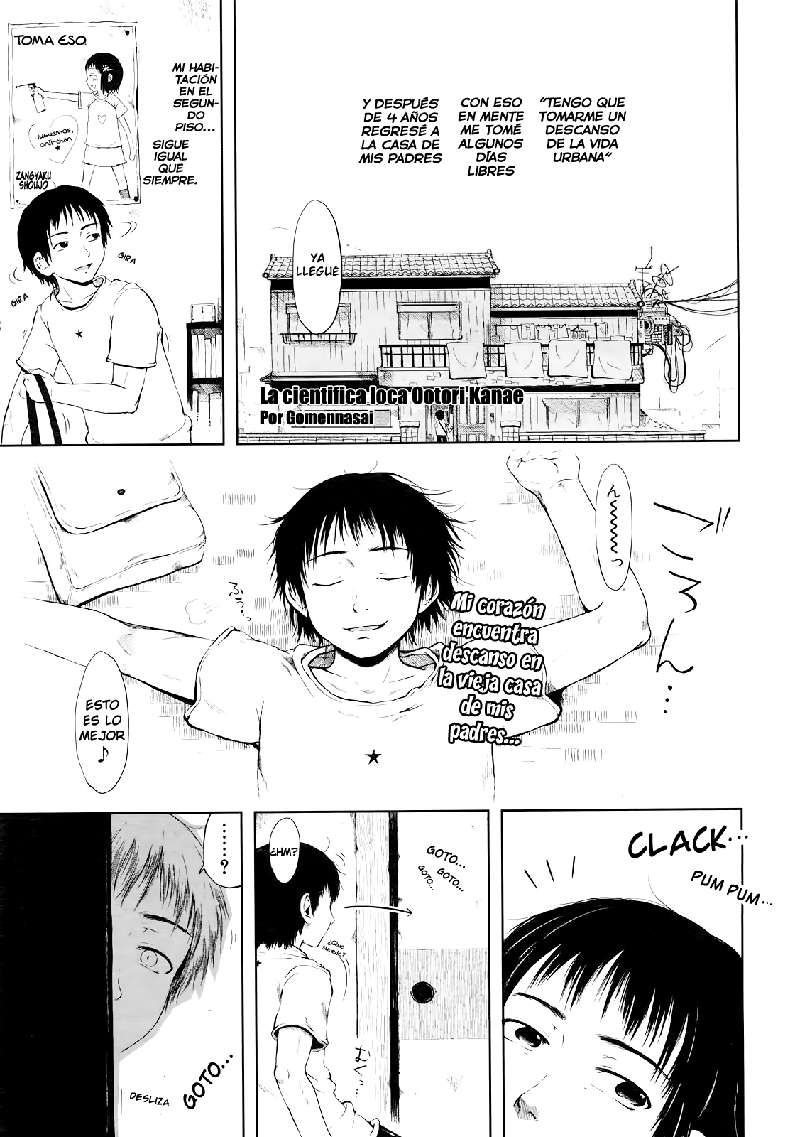 Mad Scientist Ootori Kanae Jikken 1 | La científica loca Ootori Kanae cap 1 page 1 full