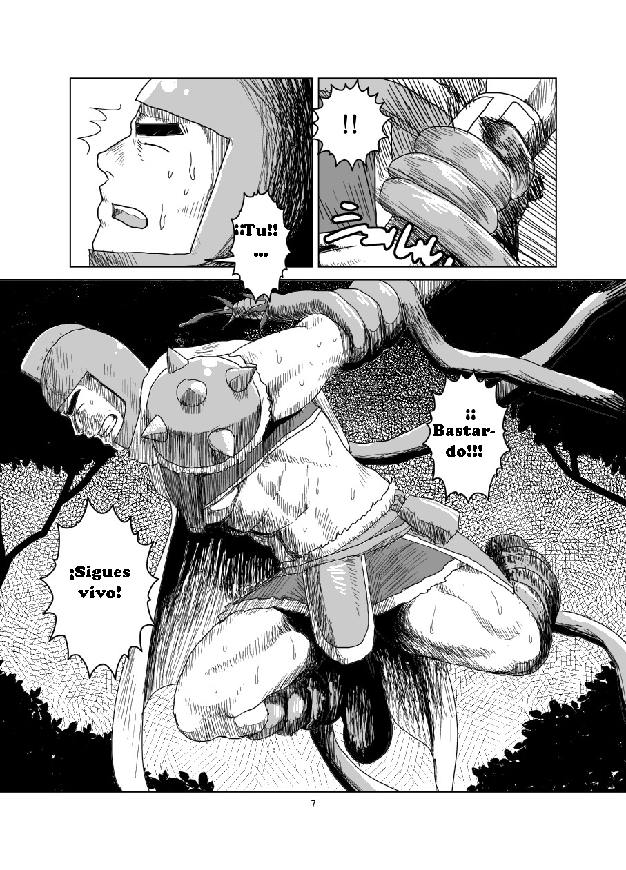 Ken to Mahou to Kaibutsu to  | Warrior page 8 full