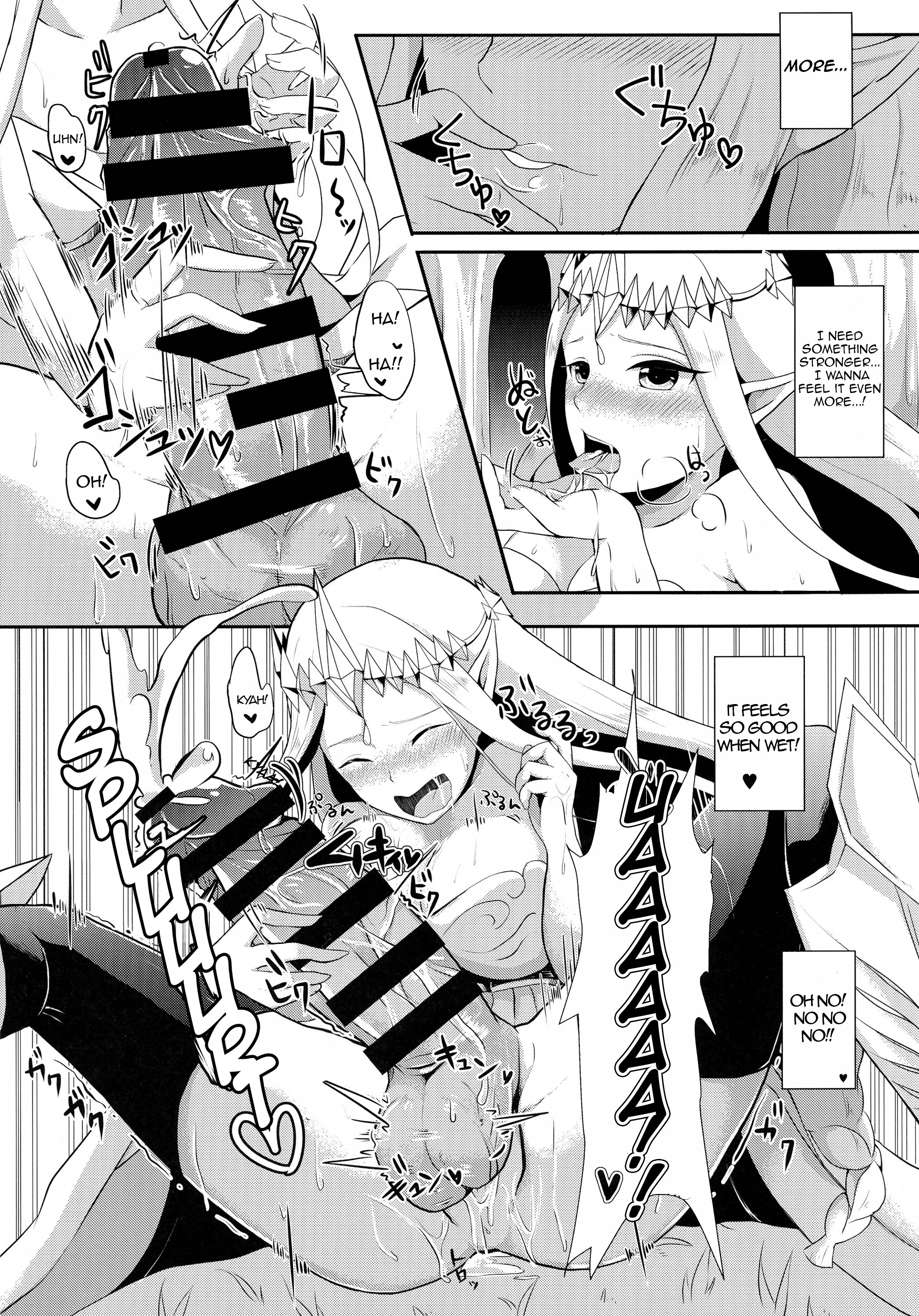 Time Travel - Futanari Princess Zelda is Out of Control! page 12 full