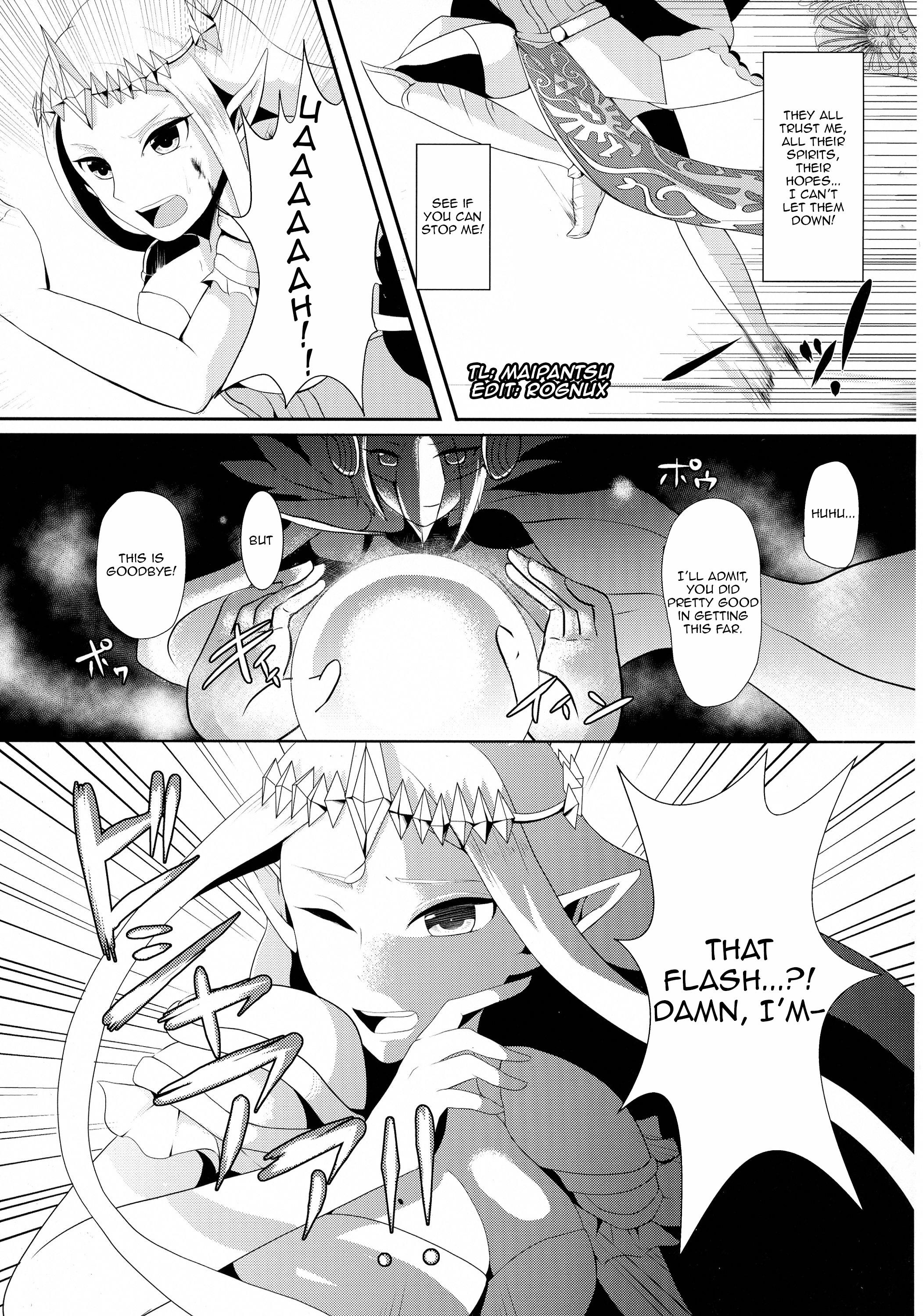 Time Travel - Futanari Princess Zelda is Out of Control! page 7 full